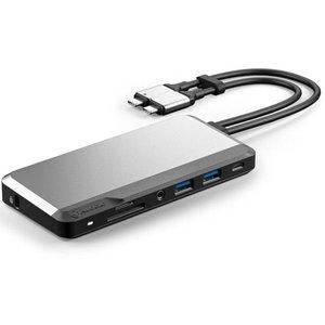 Alogic - Docking Station - USB-C Dual Display 10-in-1 Super Dock - Limolin 