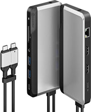 Alogic - Docking Station - USB-C Dual Display 10-in-1 Super Dock - Limolin 
