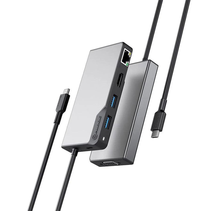 Alogic - Hub 6-in-1 USB-C 2x USB-A 31 HDMI 4K - Space Grey - Limolin 