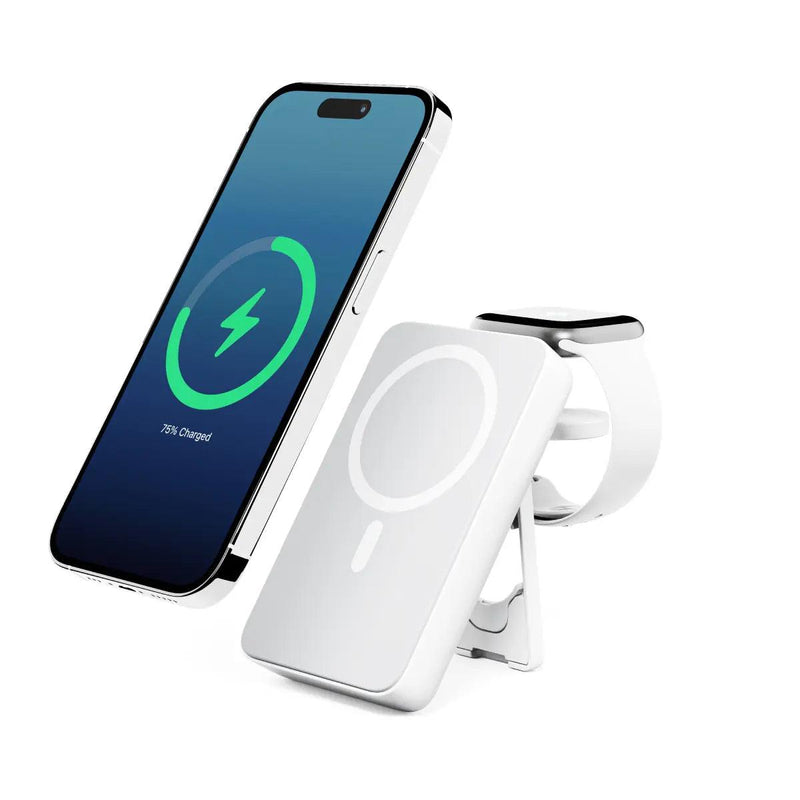 Alogic - Lift 4-in-1 MagSafe Compatible Wireless Charging 10000mAh Power Bank - Limolin 