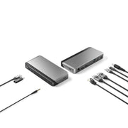 Alogic - MX2 USB-C Dual Display DP Alt Mode Docking Station with 65W - Space Grey - Limolin 