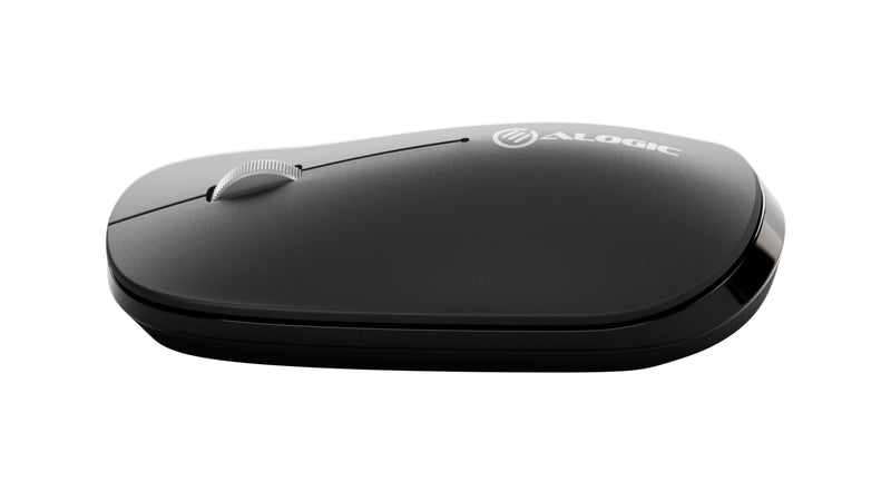Alogic - Mouse Wireless Bluetooth & 2.4GHz Dongle Echelon - Black - Limolin 