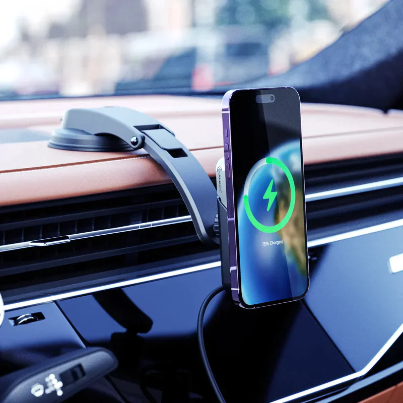 Alogic - Qi Car Charger 15W Magnetic - Limolin 