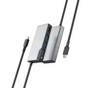 Alogic - USB-C Fusion CORE 5-in-1 Hub V2-UCFUHDV2-SGR - Space Grey - Limolin 