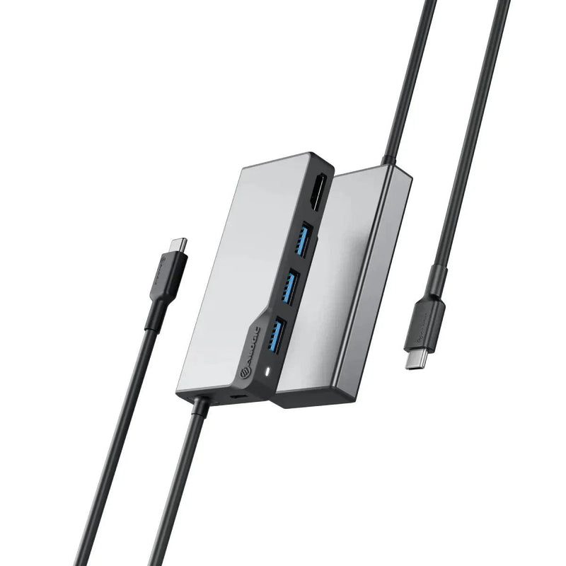 Alogic - USB-C Fusion CORE 5-in-1 Hub V2-UCFUHDV2-SGR - Space Grey - Limolin 