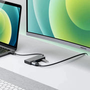 Alogic - USB-C Fusion CORE 5-in-1 Hub V2-UCFUHDV2-SGR - Space Grey - Limolin 