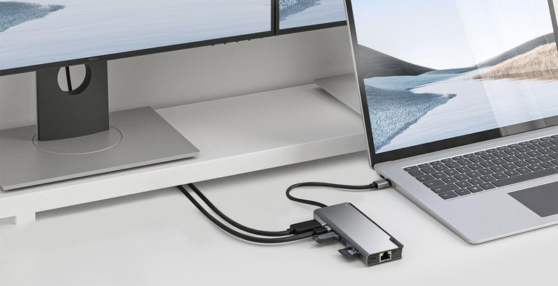 Alogic - USB-C Ultra Dock PLUS Gen 2 with Power Delivery- Space Grey - Limolin 