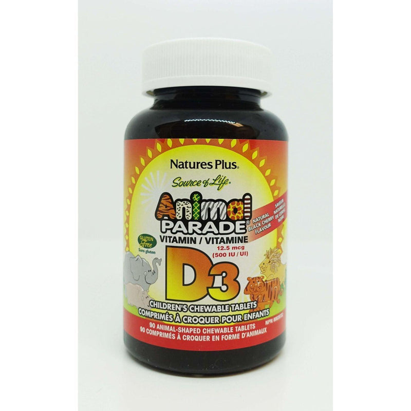 Animal Parade - D3 500iu 90 Tabs - Limolin 