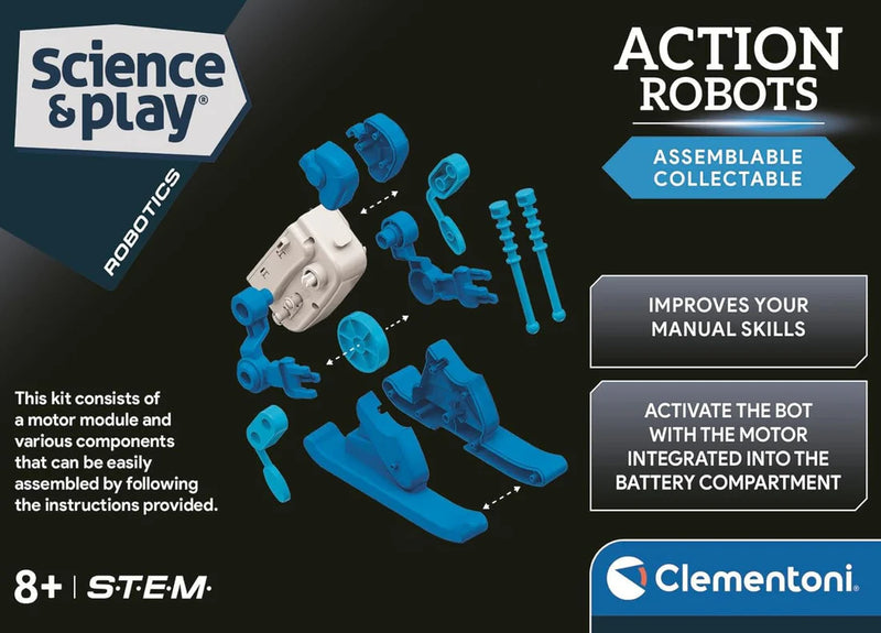 Clementoni - Science & Play - Extreme Robot - Skier