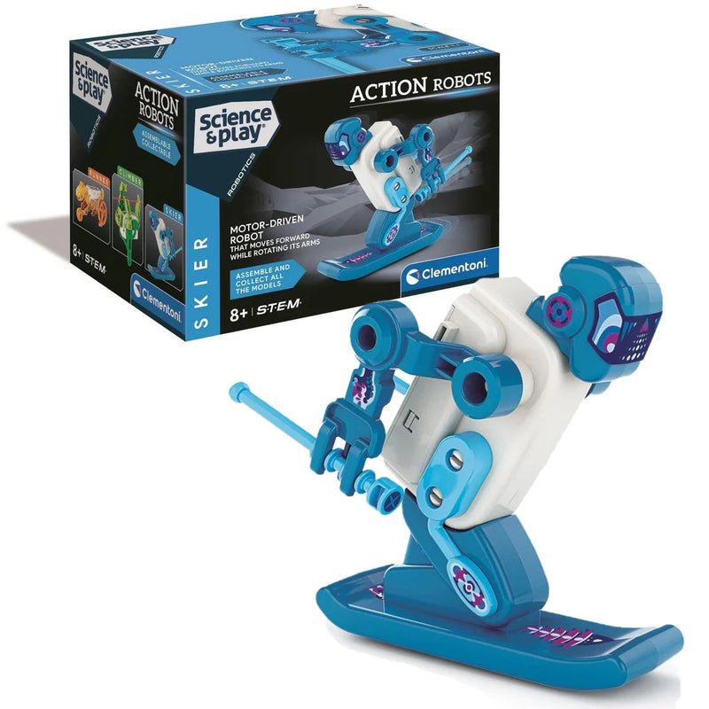 Clementoni - Science & Play - Extreme Robot - Skier