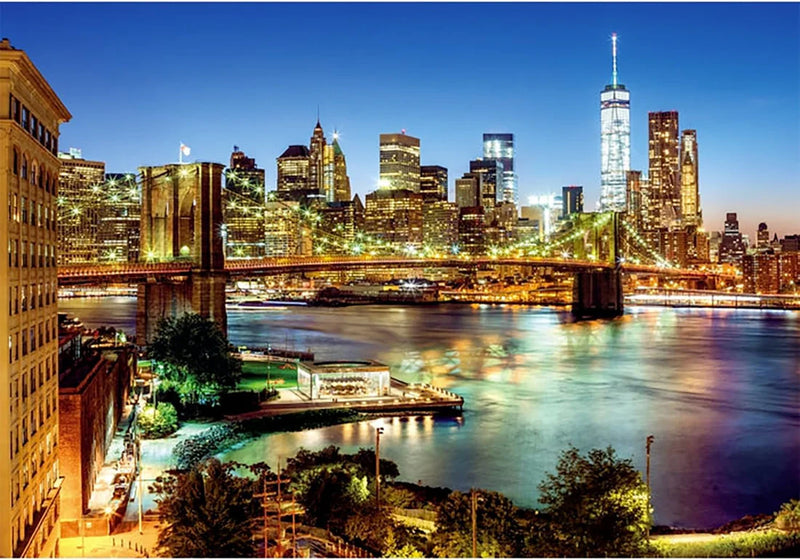 Clementoni - 6000 Piece Puzzle - Brooklyn Bridge Lights