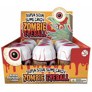 BAW - ZOMBIE EYEBALL - BLACK RASPBERRY - SOUR SLIME CANDY TIN - CDU - Limolin 