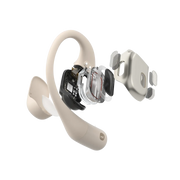 Shokz OpenFit beige earbud detail