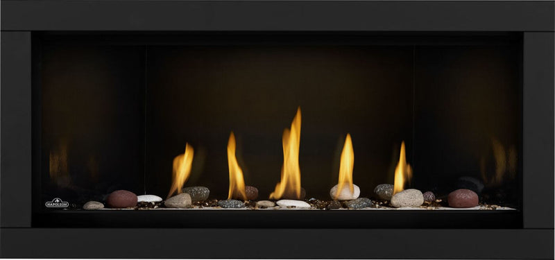 Napoleon - Ascent Linear Premium Natural Gas Fireplace - BLX46NTE (BLX46NTE) - product view. Shown with a finishing configuration; optional kits are sold separately.