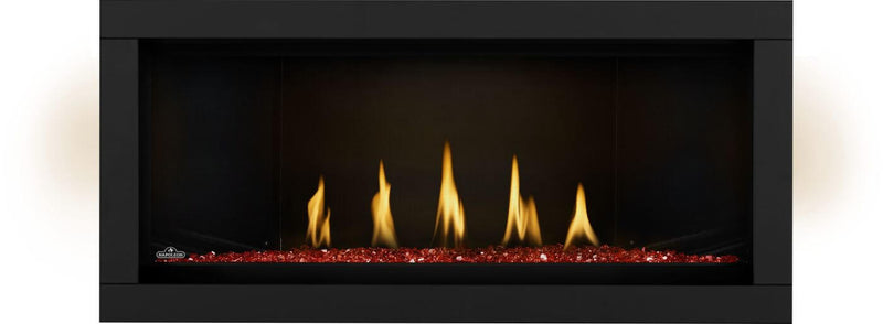 Napoleon - Ascent Linear Premium Natural Gas Fireplace - BLX46NTE (BLX46NTE) - product view. Shown with a finishing configuration; optional kits are sold separately.