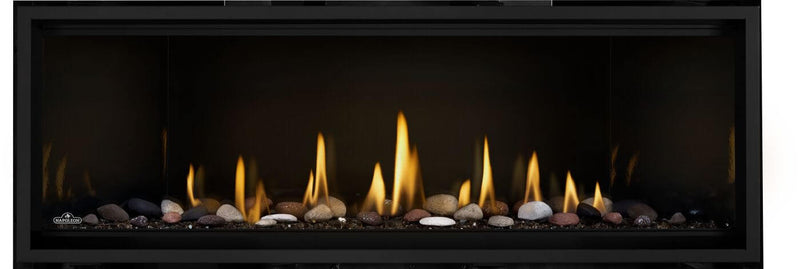 Napoleon - Ascent Linear Premium Natural Gas Fireplace - BLX56NTE (BLX56NTE) - product view. Shown with a finishing configuration; optional kits are sold separately.