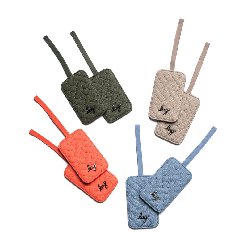 LUG - Baggage Claim Matte Luxe VL Luggage Tag 2PC Set
