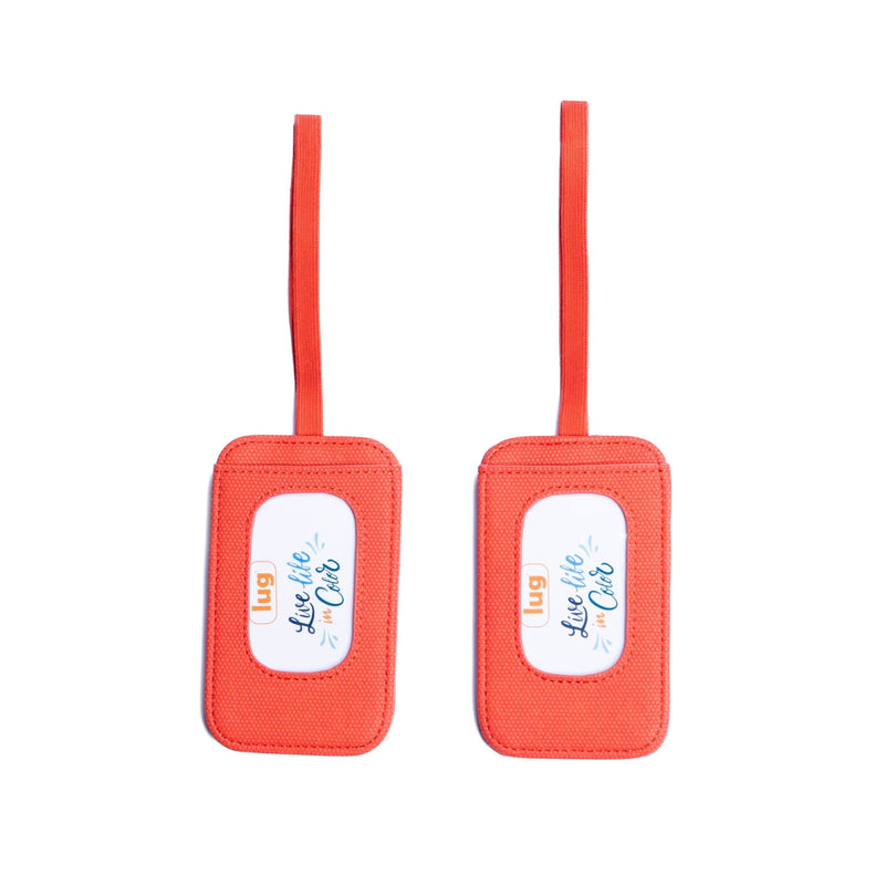 LUG - Baggage Claim Matte Luxe VL Luggage Tag 2PC Set