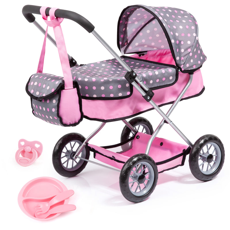 Bayer Design - Smarty - Dolls Pram - Polka Dots - Limolin 