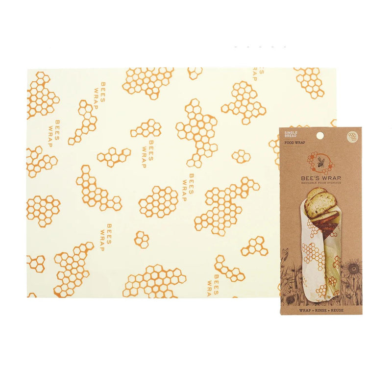 Bees Wrap - Bee-Hive Bread Wrap 43X58cm/17X23" Honeycomb - Limolin 