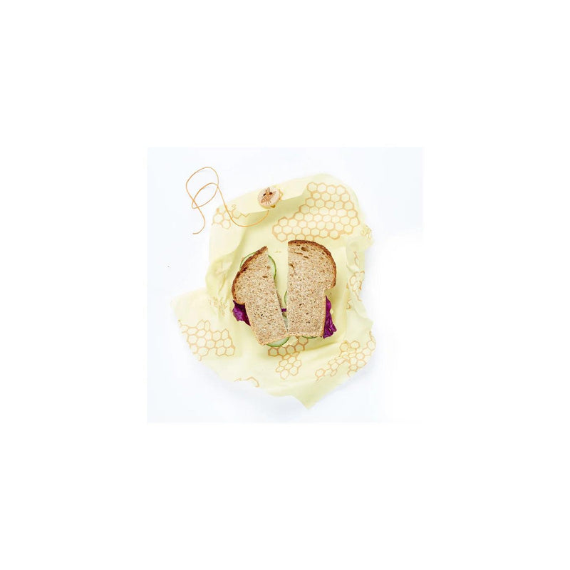 Bees Wrap - Bee-Hive Sandwich Wrap 32.5cm/13" Honeycomb - Limolin 