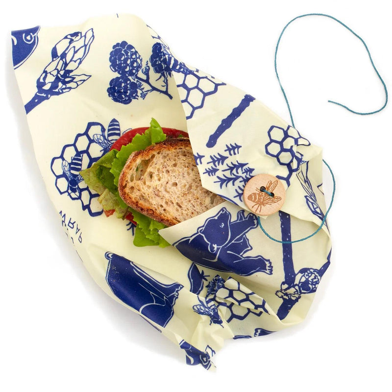 Bees Wrap - Bee's & Bears Lunch Pack 3/St Assorted Sizes - Limolin 