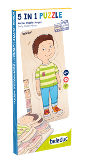 Beleduc - Body Puzzle - Boy - Limolin 