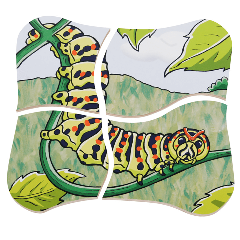 Beleduc - Layer Puzzle - Butterfly - Limolin 