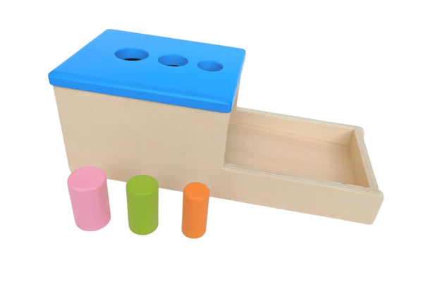 Beleduc - Permanence Box with Lid and Cylinders - Limolin 