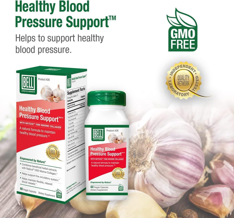 Bell - Blood Pressure Formulation Combo - 60 caps - Limolin 