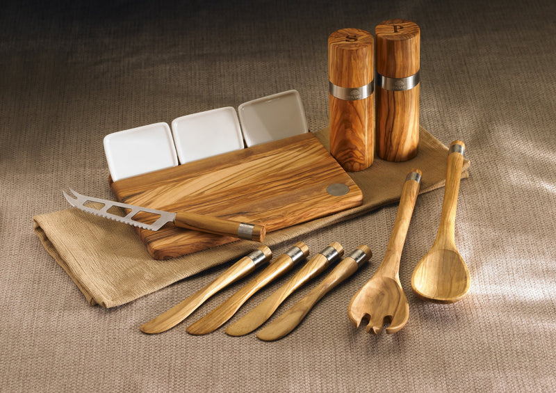 Berard - ACERO Salad Server Set 30cm/12", Olivewood 2pc Set - Limolin 
