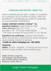 BioForce - AVogel Remedies, MENOFORCE - HOT FLASHES, 90 TABS - Limolin 