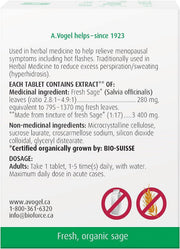 BioForce - AVogel Remedies, MENOFORCE - HOT FLASHES, 90 TABS - Limolin 