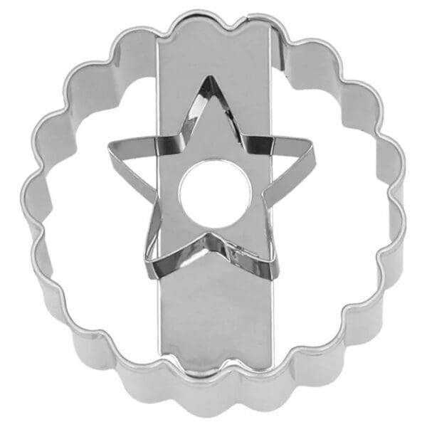 Birkmann - Cookie Cutter Linzer - Star Useable On Both Side with Bandero - Limolin 