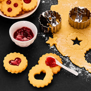 Birkmann - Cookie Cutter Linzer - Star Useable On Both Side with Bandero - Limolin 