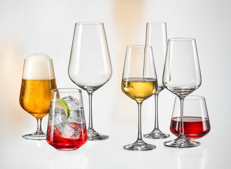 Bohemia Crystal - Sandra Wine 450ml (Set of 6) - Limolin 