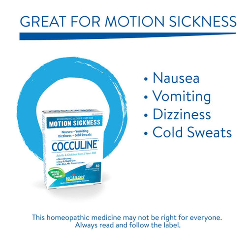 Boiron - Cocculine - 60 Tabs - Limolin 
