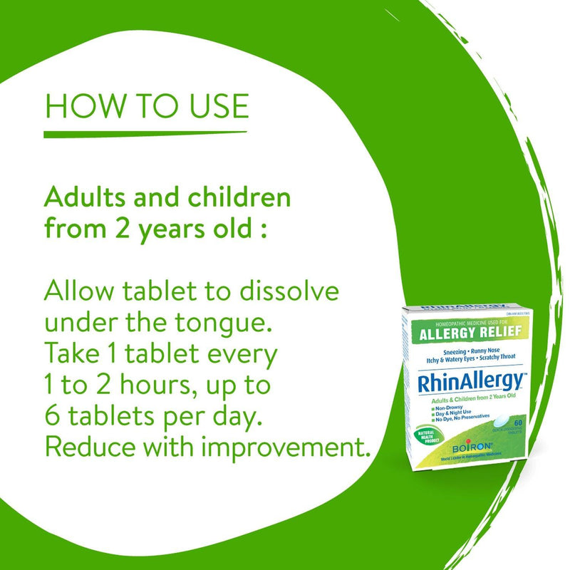 Boiron - Rhinallergy, 60 Tabs - Limolin 