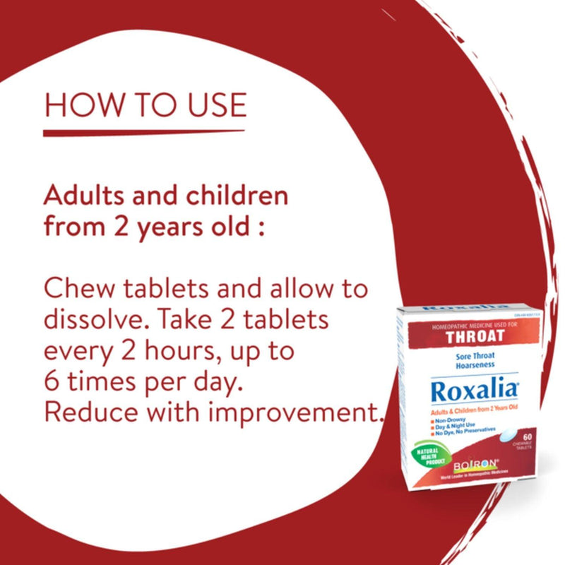 Boiron - Roxalia , 60 Tabs - Limolin 