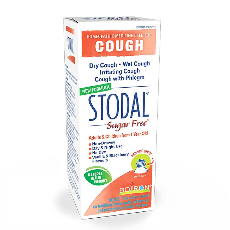 Boiron - Stodal Sugar Free, 200ML - Limolin 