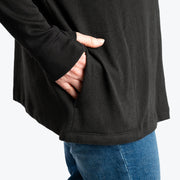 LUG - Bolero Brushed Sweater Knit Zip-Up