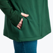 LUG - Bolero Brushed Sweater Knit Zip-Up