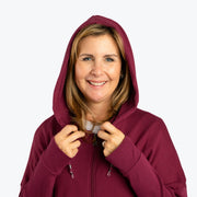 LUG - Bolero Brushed Sweater Knit Zip-Up