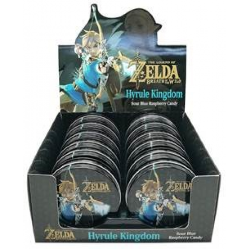 Boston America - Zelda Hyrule Kingdom Candy - SOUR BLUE RASPBERRY CANDY TIN - Limolin 