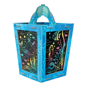 Box Candiy - Totally Twilight - Sea Life Lantern To Scratch Art Set - Limolin 