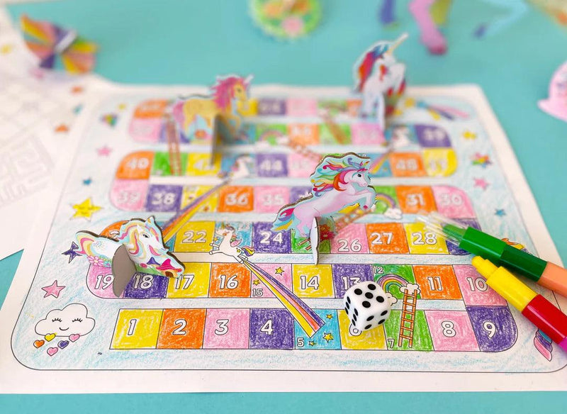Box Candiy - Totally Unicorn Adventures - Travel Case Craft & Act Set - Limolin 