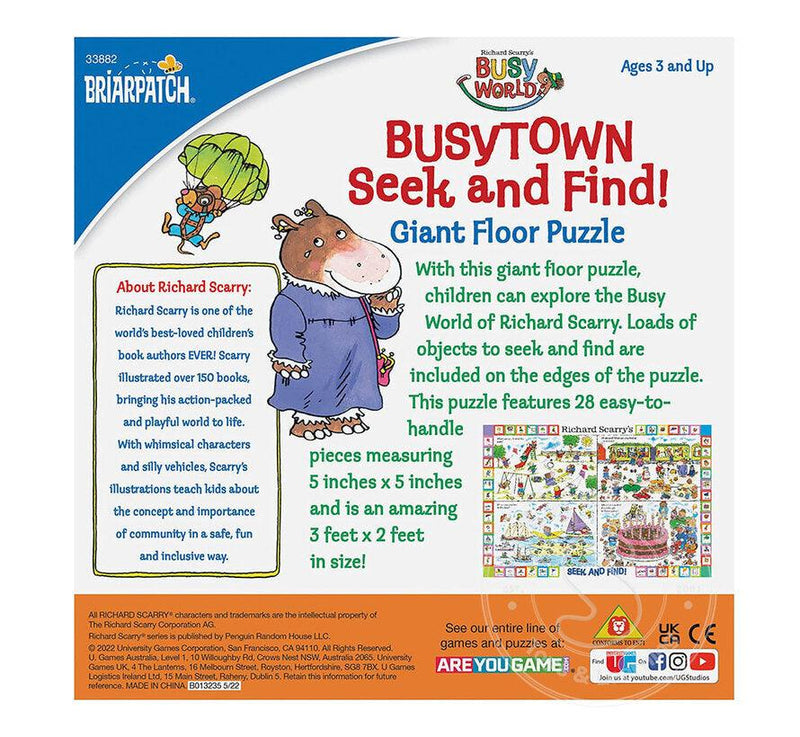 Briarpatch - Busy Town - Seek And Find - Puzzle - Limolin 