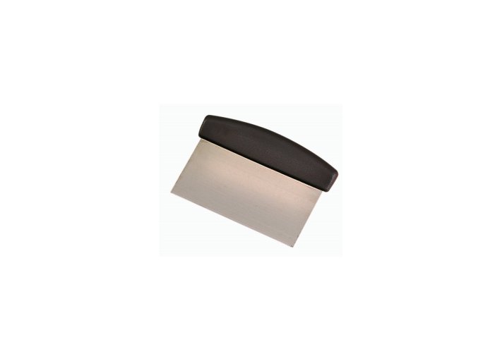 Browne - Dough Scraper, SS, Plastic Handle, 4x6"/10.2x15.2cm - Limolin 