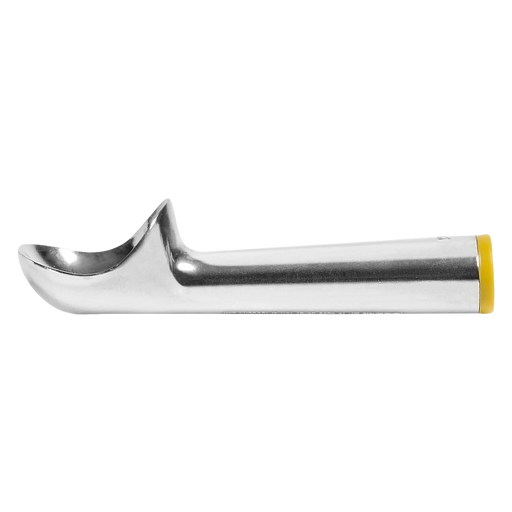 Browne - One-Piece Ice Cream Dipper, #12, 3oz/89ml, Aluminum,Yellow - Limolin 