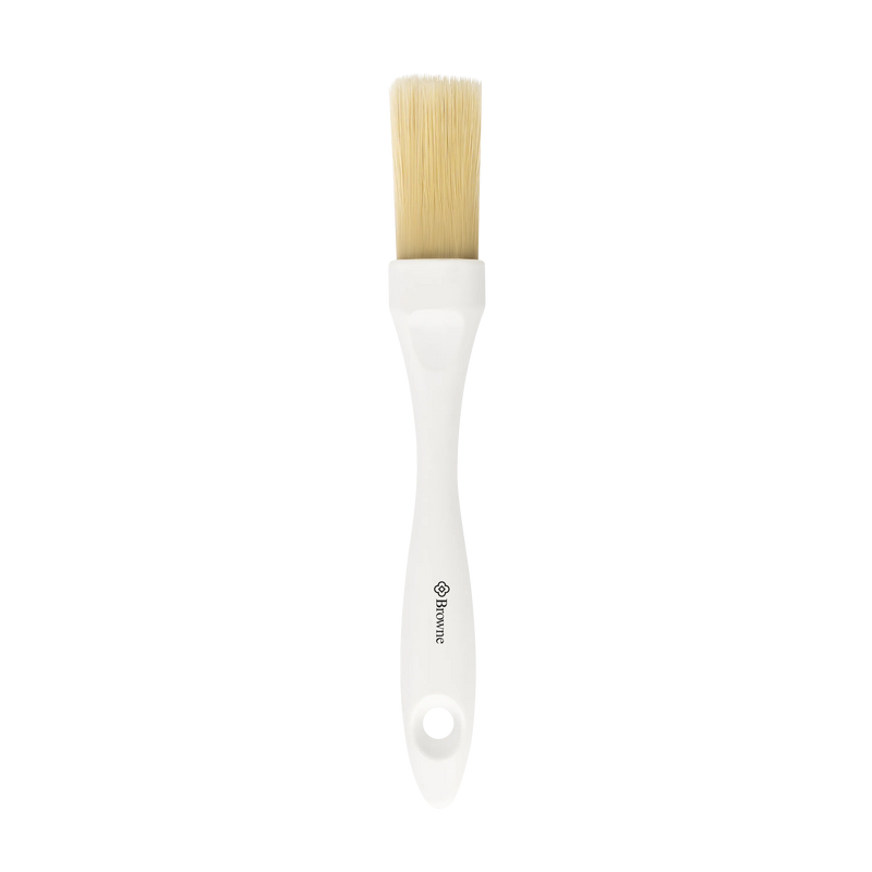 Browne - Pastry Brush, Linear, Boar Hair, 1.5" /3.8cm - Limolin 